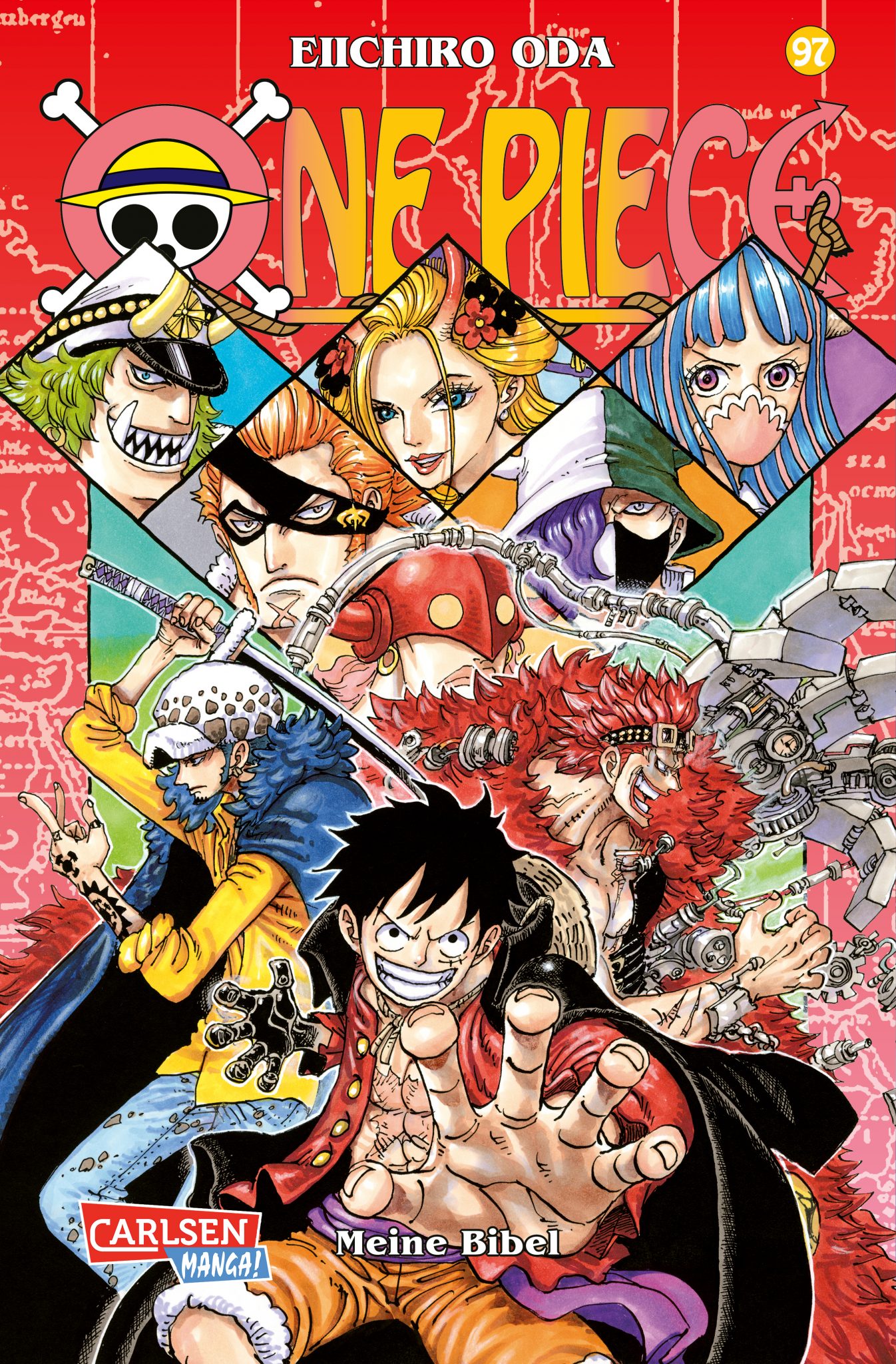 One Piece édition Originale Tome 99 Collector »One Piece«: Oda zeichnet Cover des 99. Bandes | Manga2You